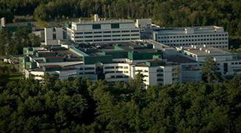 Aerial view of Dartmouth-Hitchcock Medical Center, 2000s